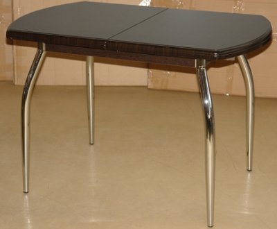 Раздвижной стол для кухни «Толедо ПО», стулья «Омега-1»