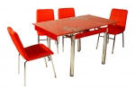 Стол обеденный В – 179-16 красный