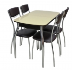 Комплект стол Верона 3 и стулья Олива 4